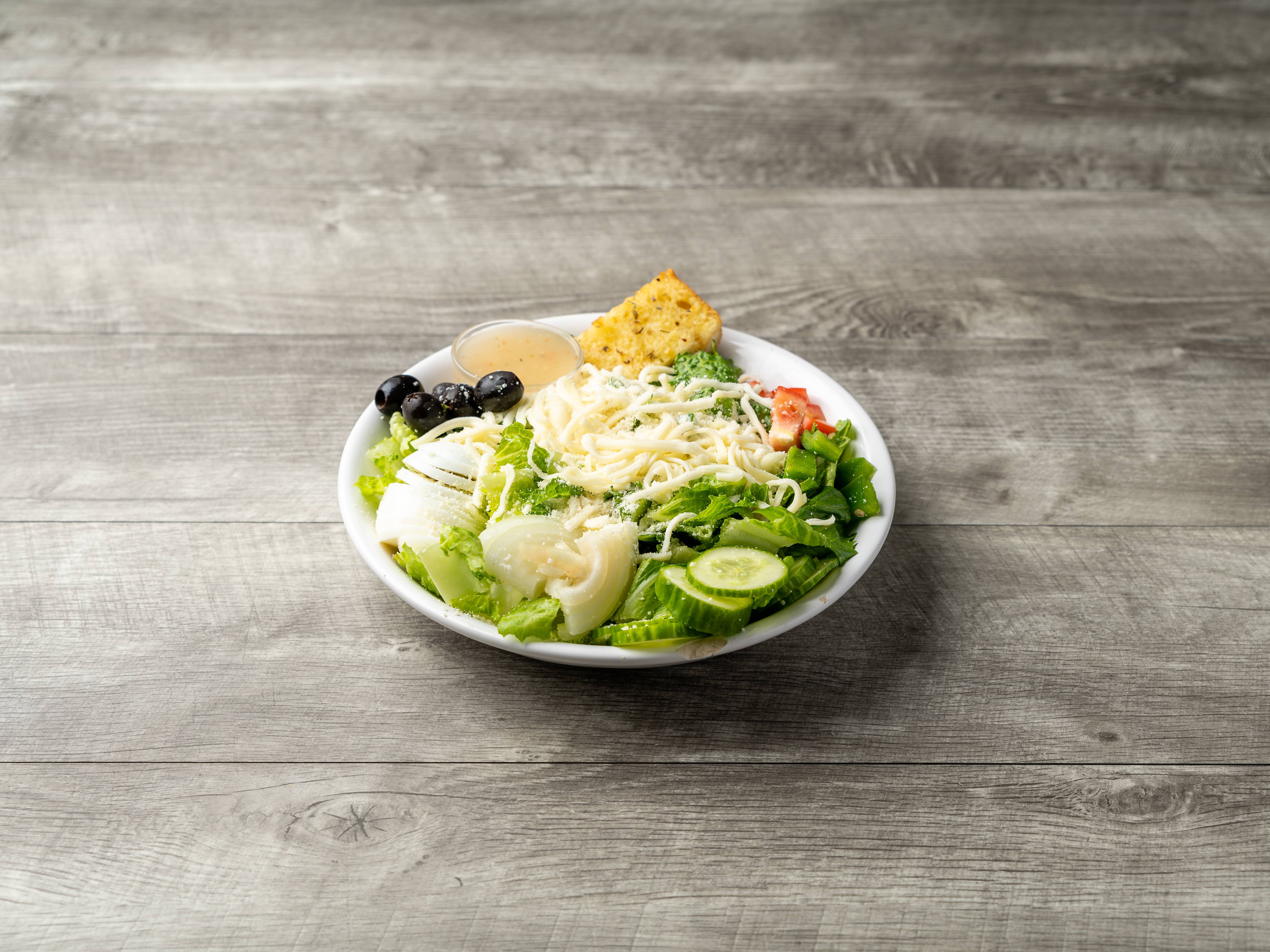 Order Regular Garden Salad with Cheese food online from Mr. Hook Fish & Chicken store, Philadelphia on bringmethat.com