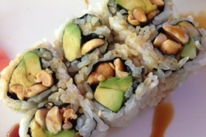 Order Peanut Avocado Roll food online from Yan Asian Restaurant store, Rutherford on bringmethat.com