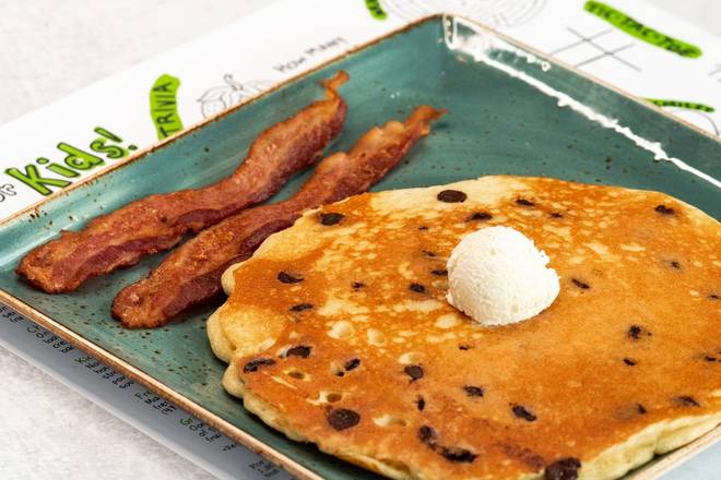 Order Kids Chocolate Chip Pancake food online from First Watch store, Medina on bringmethat.com