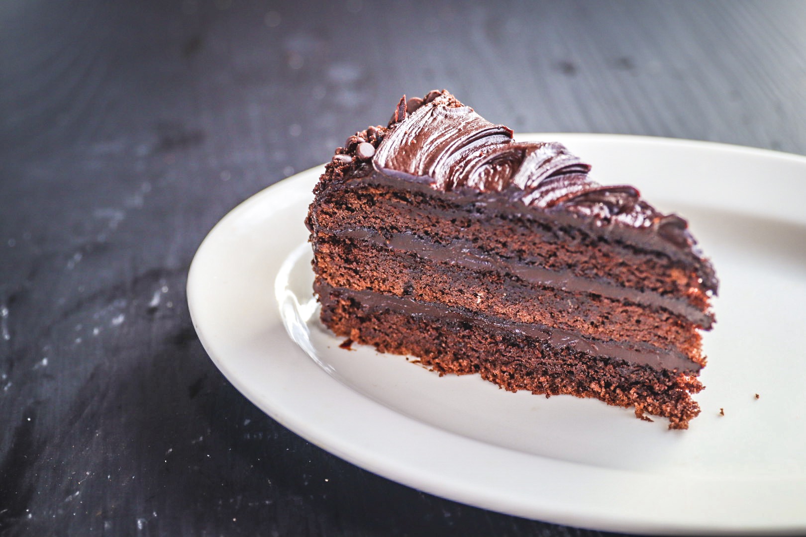 Order Chocolate Cake food online from Rock City Pizza store, Allston on bringmethat.com