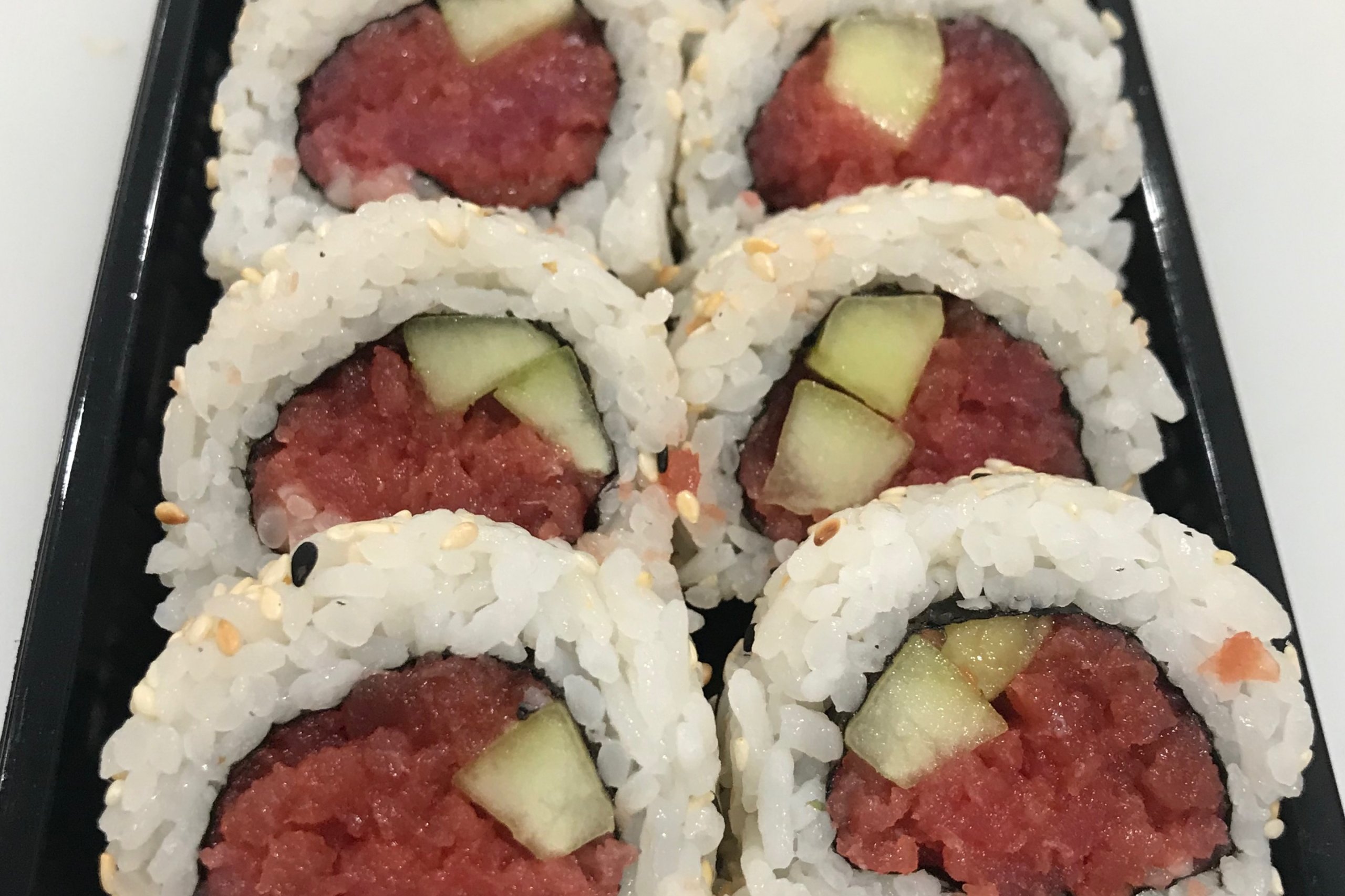 Order Spicy Tuna Roll (8)* food online from Poke Maki store, Glendale on bringmethat.com