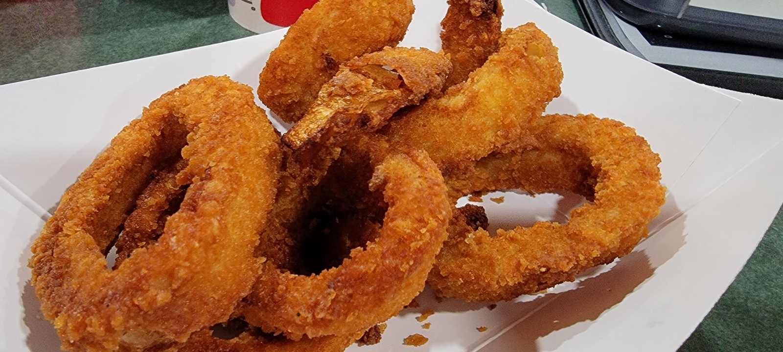 Order Onion Rings food online from Dj Pizzeria store, Spencerport on bringmethat.com