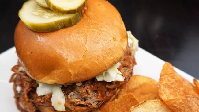 Order *Pulled Pork* food online from Sidelines Grille store, Canton on bringmethat.com