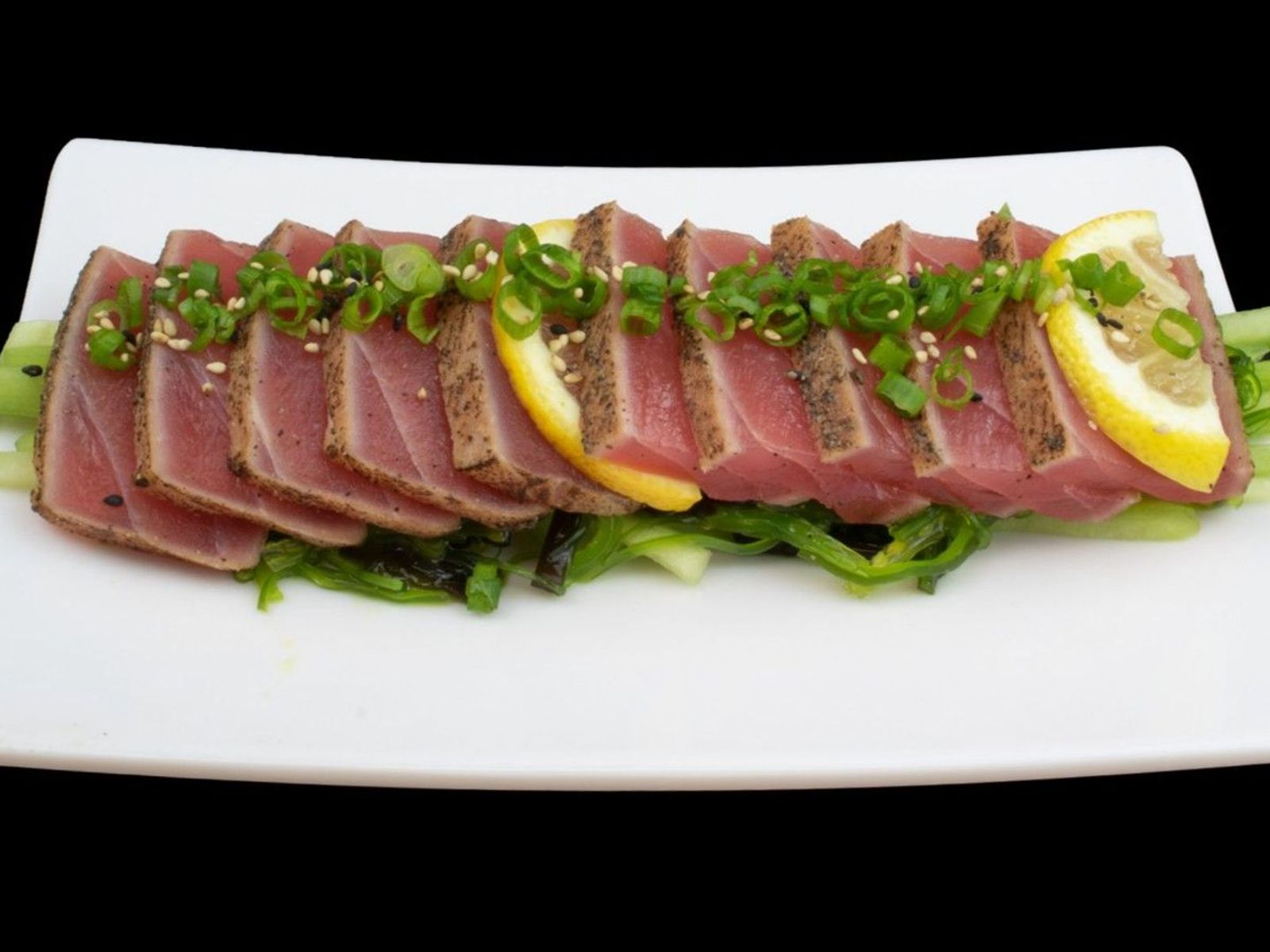 Order Blackened Tuna App food online from Momiji Sushi Restaurant store, Salem on bringmethat.com