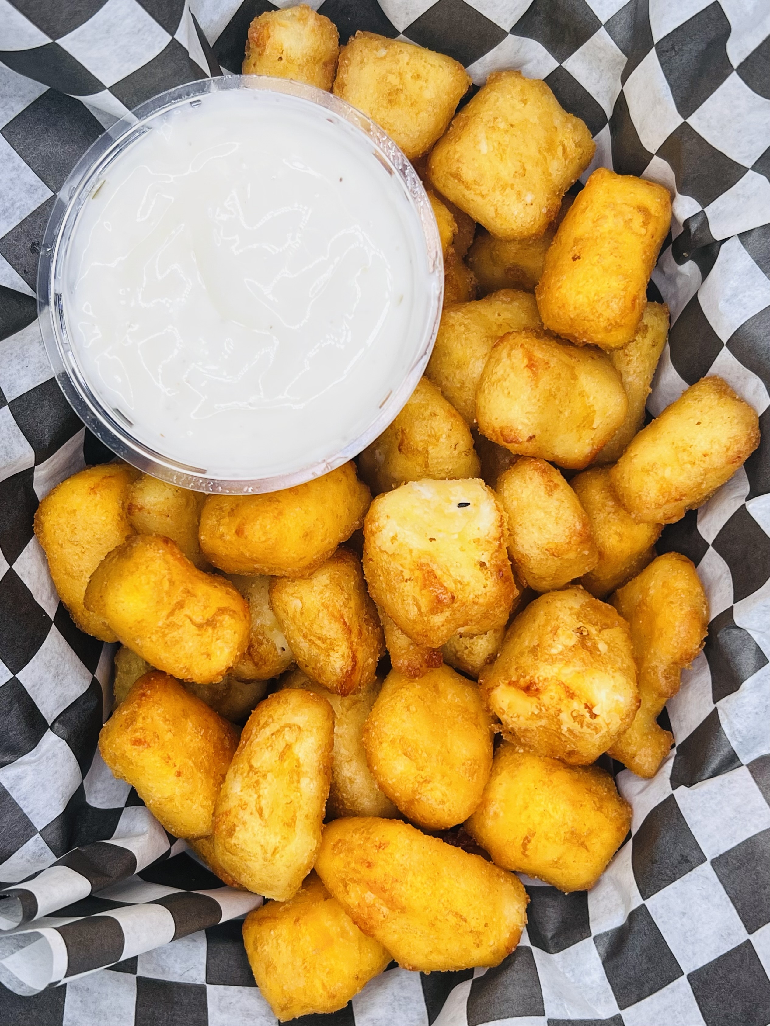 Order Fried Cheese Curds food online from The Dumpling Deli store, Arvada on bringmethat.com