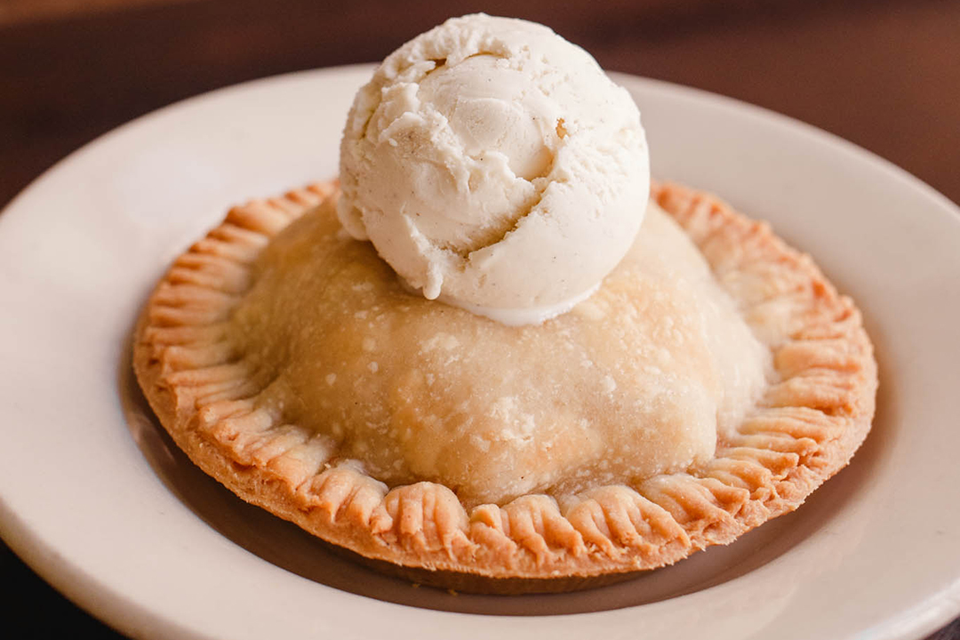 Order Apple Pie food online from Doc Crows Southern Smokehouse and Raw Bar store, Louisville on bringmethat.com