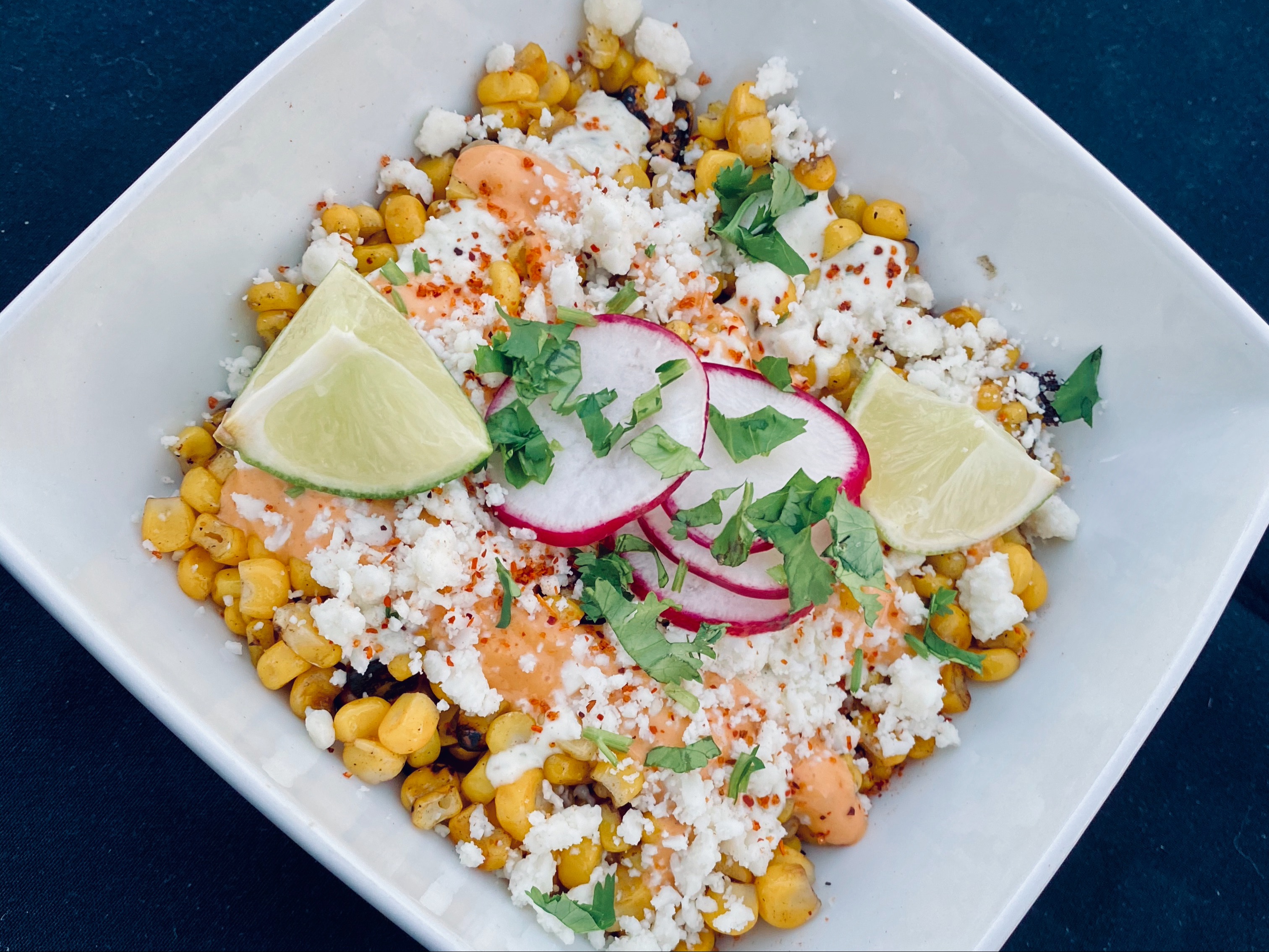 Order STREET CORN ESQUITE food online from Kalaka Mexican Kitchen store, Evergreen on bringmethat.com
