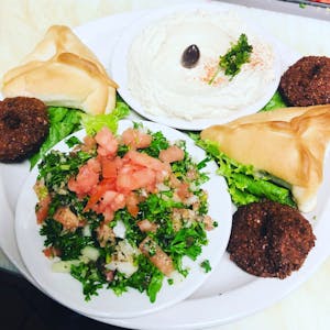 Order Veggie Combo food online from Shawarma House store, Westland on bringmethat.com