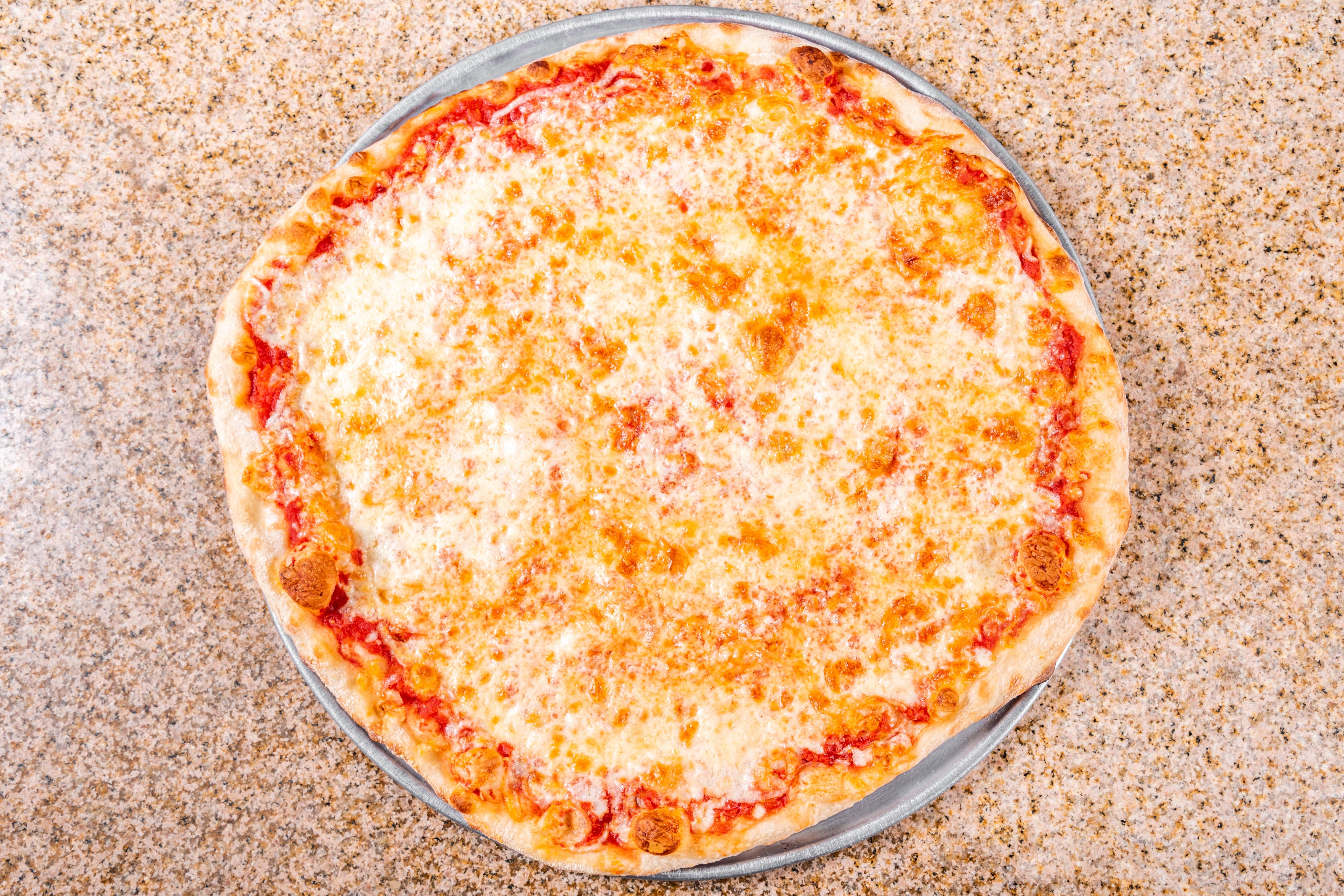 Order Regular Cheese Pizza - Pizza food online from Little gio's pizza store, New York on bringmethat.com