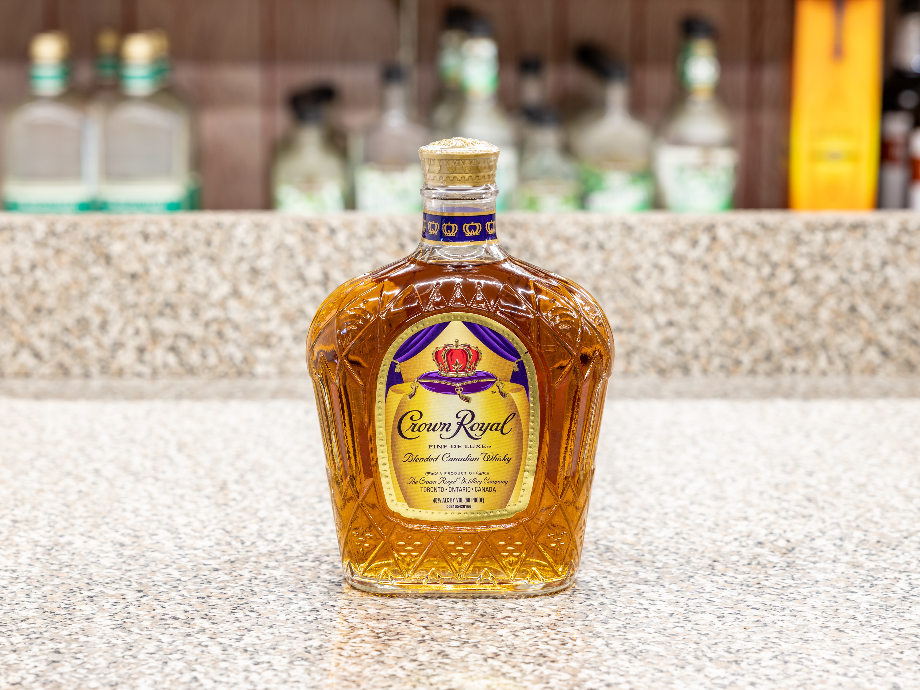 Order Crown Royal Deluxe, 750 ml. Whiskey 40.0% ABV food online from Liquor Republic store, Cypress on bringmethat.com