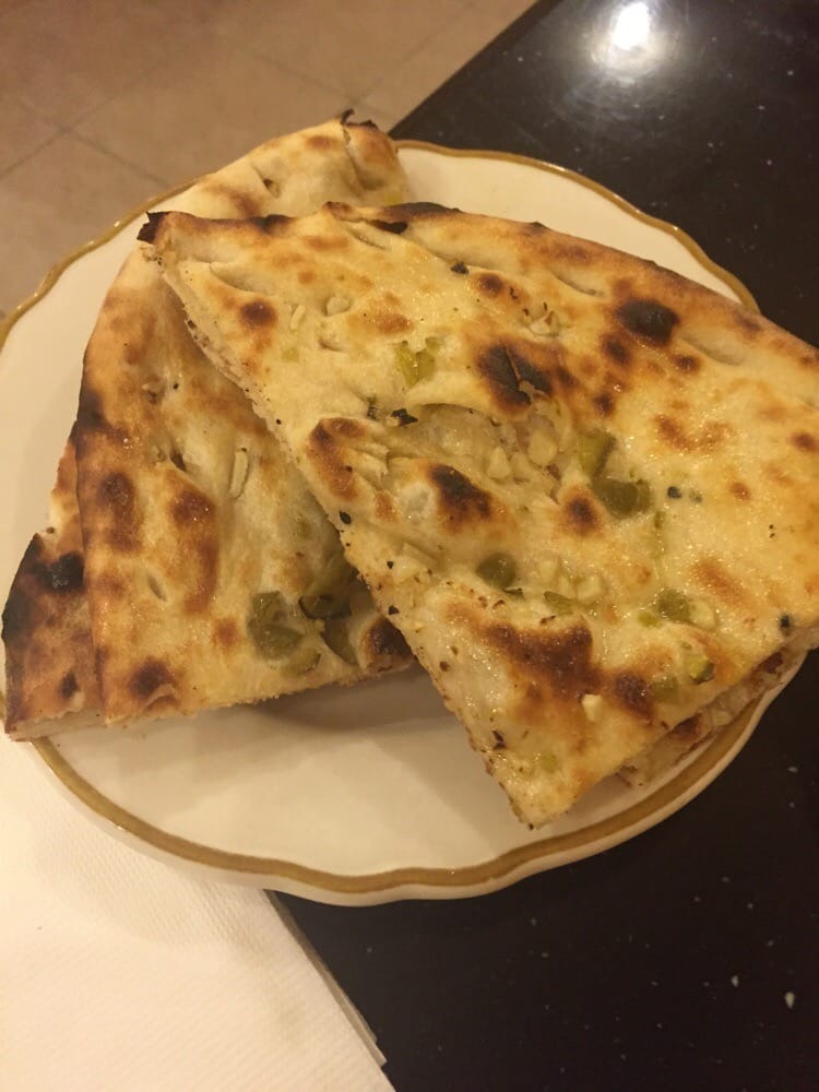 Order Jalapeno & Cheese Naan food online from Swad Indian and Nepalese Cousine store, Fort Worth on bringmethat.com