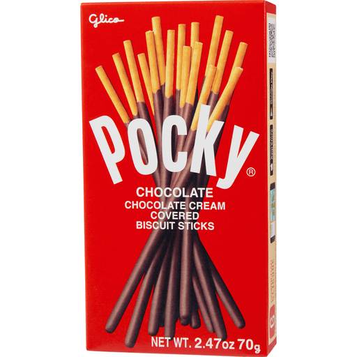 Order Glico Pocky Chocolate Cream Covered Sticks (EACH) 123091 food online from Bevmo! store, Chico on bringmethat.com