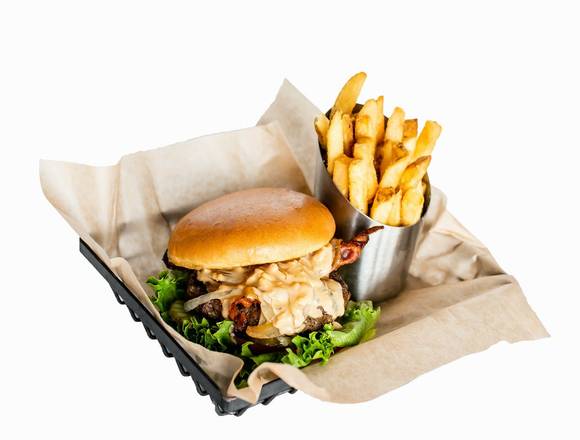 Order Chesapeake Burger food online from The Greene Turtle Sports Bar & Grille store, Dover on bringmethat.com