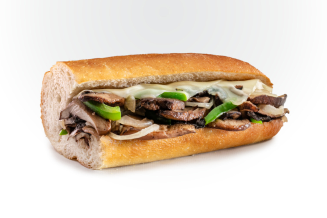 Order #64 Grilled Portabella Mushroom & Swiss food online from Jersey Mike's store, Atlanta on bringmethat.com