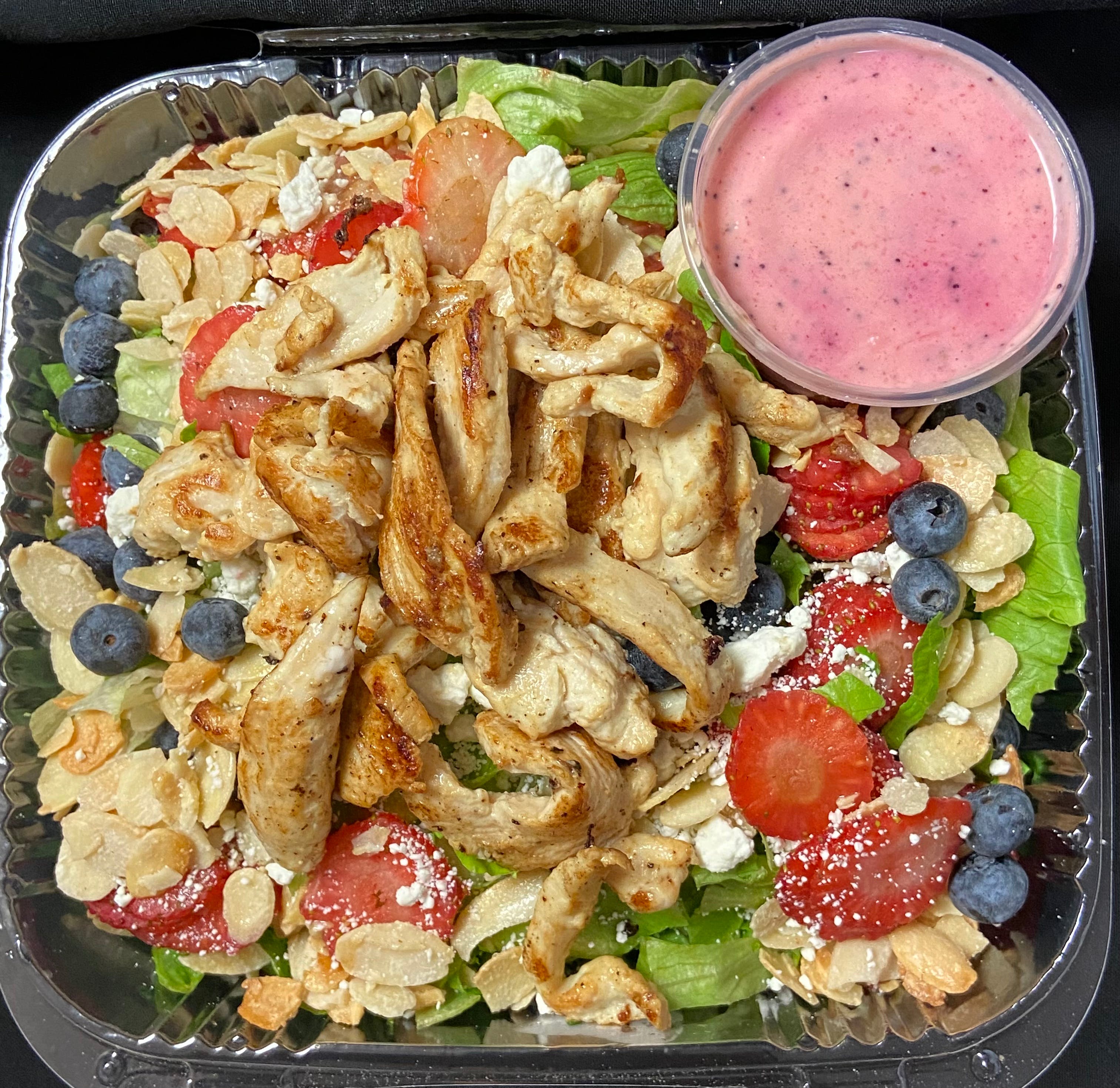 Order Strawberry Salad - Salad food online from Giovannis Pizza And Bakery store, Harrisburg on bringmethat.com