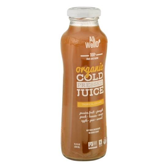 Order Allwello Organic Juice Tropical Escape (11.1 oz) food online from Rite Aid store, Austintown on bringmethat.com