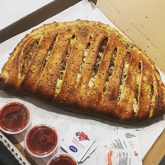 Order 14 inch Calzone 2 topping food online from Pizzero Grill store, Lemon Grove on bringmethat.com