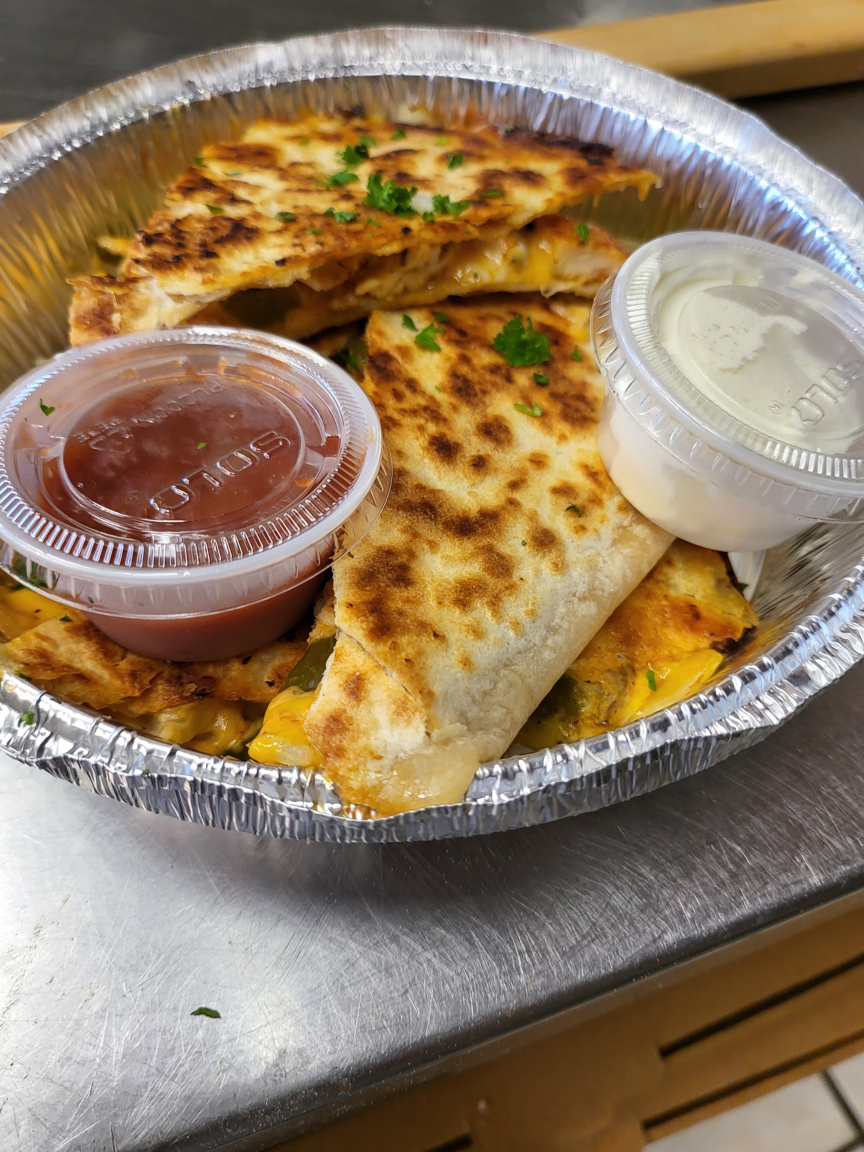 Order Cheese Quesadilla - Quesadillas food online from Italian Touch Pizza & Pasta store, Staten Island on bringmethat.com