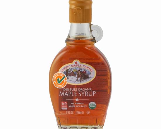 Order Shady Maple Farms 100% Organic Maple Syrup  food online from Bel Clift Market store, SF on bringmethat.com