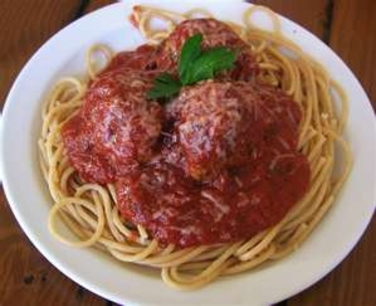 Order Pasta and Meatballs food online from Italian Delights & Pizzas store, Los Angeles on bringmethat.com