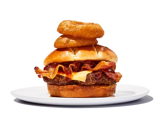 Order Western BBQ Burger food online from Hooters store, Clarksville on bringmethat.com