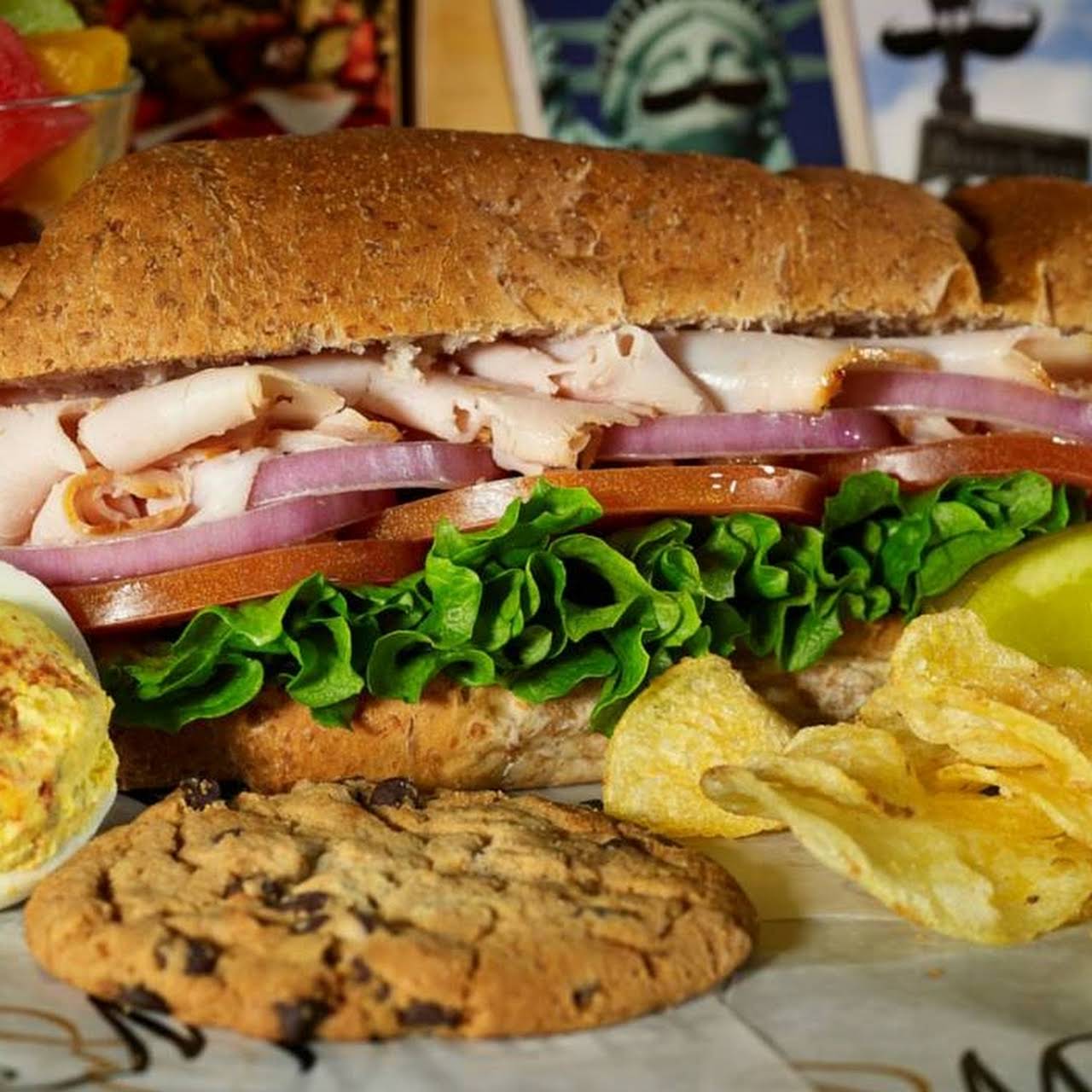 Order 8" Smoked Ham Sub food online from Murphy's Deli Tanglewood store, Houston on bringmethat.com