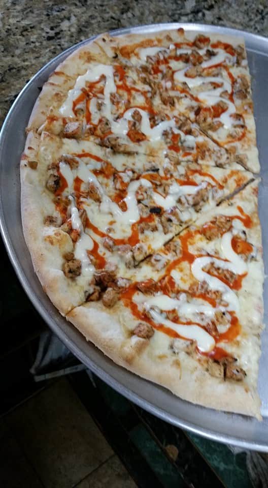 Order Buffalo Chicken Pizza food online from Our Place Pizza & Catering store, Edison on bringmethat.com