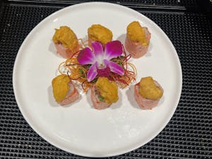 Order Canapé Toro & Uni  (6 Pieces) food online from Kuma Sushi & Asian Fusion store, Wynnewood on bringmethat.com
