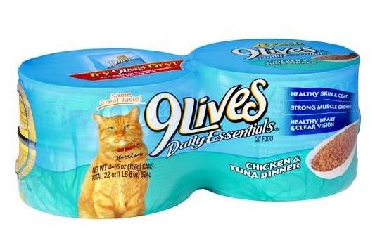 Order 9 Lives Chicken /Tuna (4 ct) food online from Ctown Supermarkets store, Uniondale on bringmethat.com