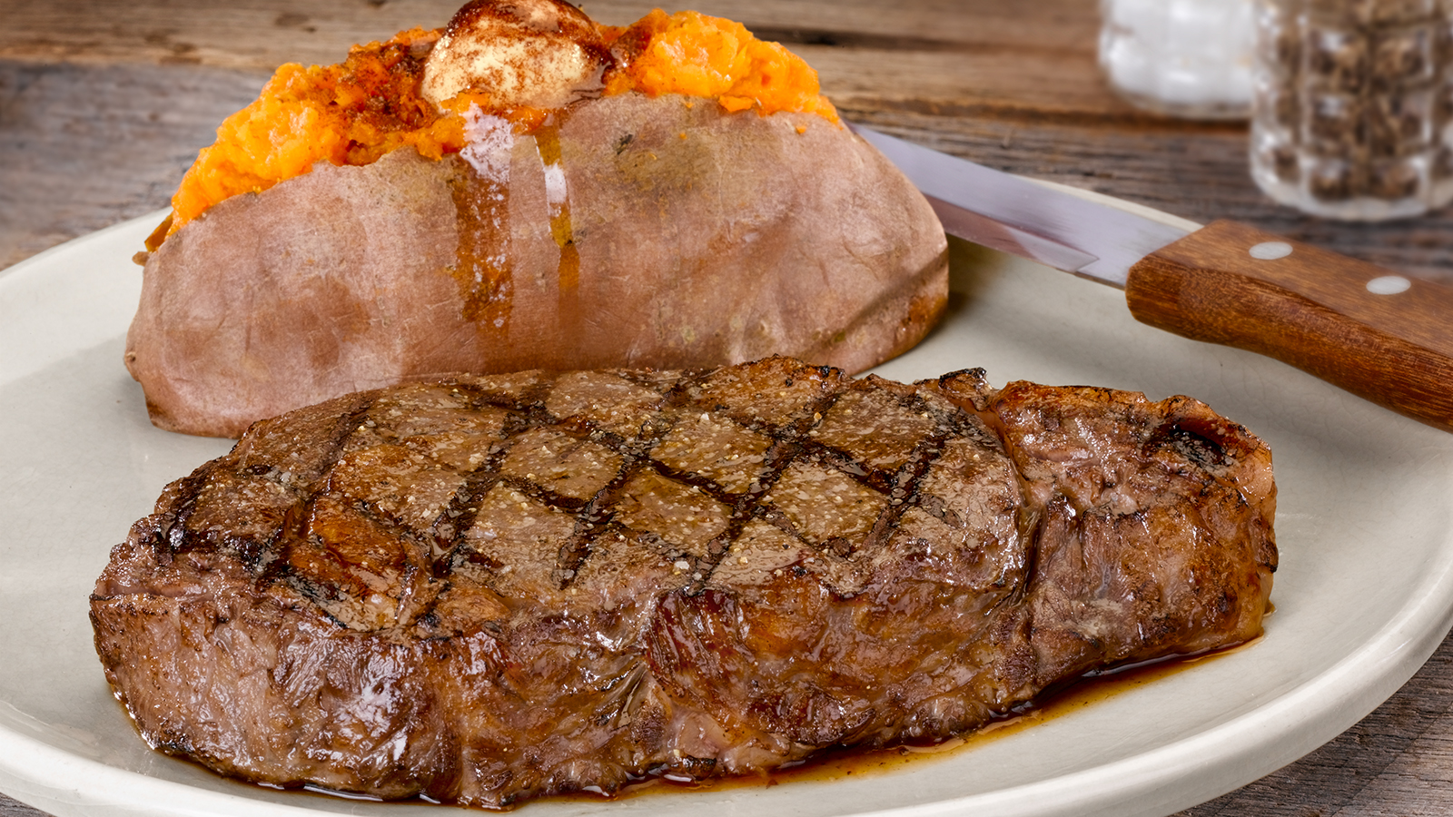 Order Hand-Cut Signature Ribeyes food online from Logans Roadhouse store, Chico on bringmethat.com