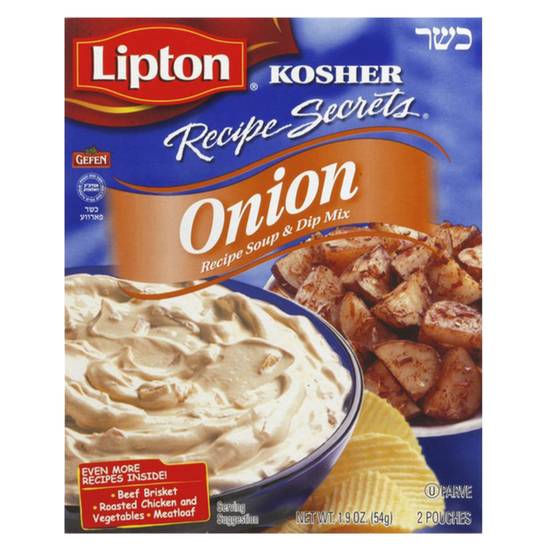 Order Lipton Recipe Secrets Onion Soup & Dip Mix 1.9oz food online from Everyday Needs by Gopuff store, Pittsburgh on bringmethat.com