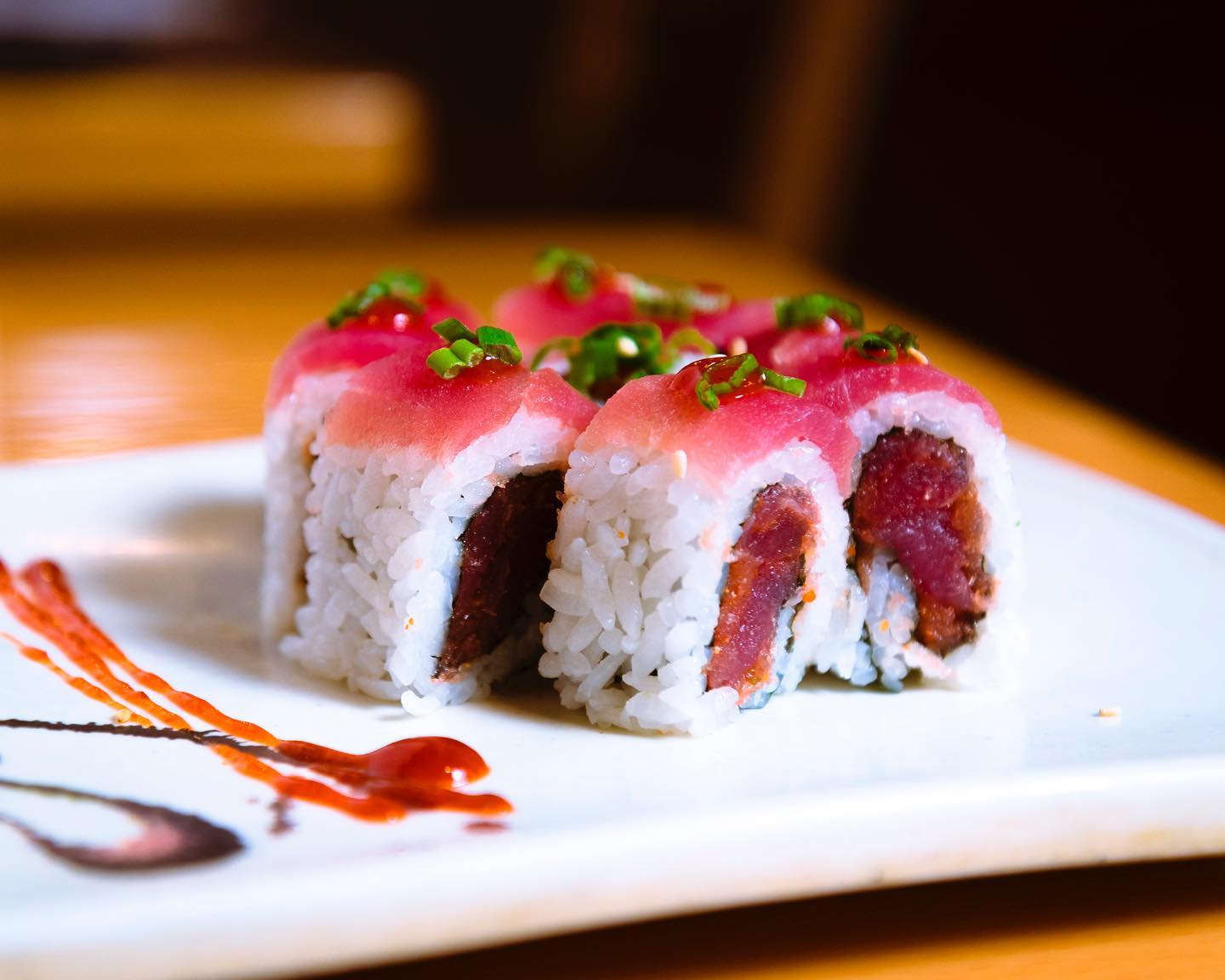 Order R3. Tuna Blossom Roll food online from Sushi One store, Reno on bringmethat.com