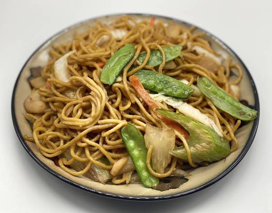Order D21V. Vegetable Lo Mein Dinner 菜撈麵套餐 food online from Uncle Chen's Chinese Restaurant store, State College on bringmethat.com