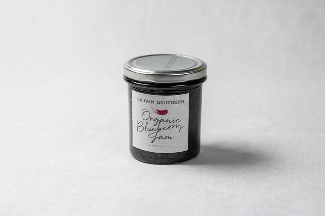 Order Organic Blueberry Jam food online from Le Pain Quotidien store, New Canaan on bringmethat.com