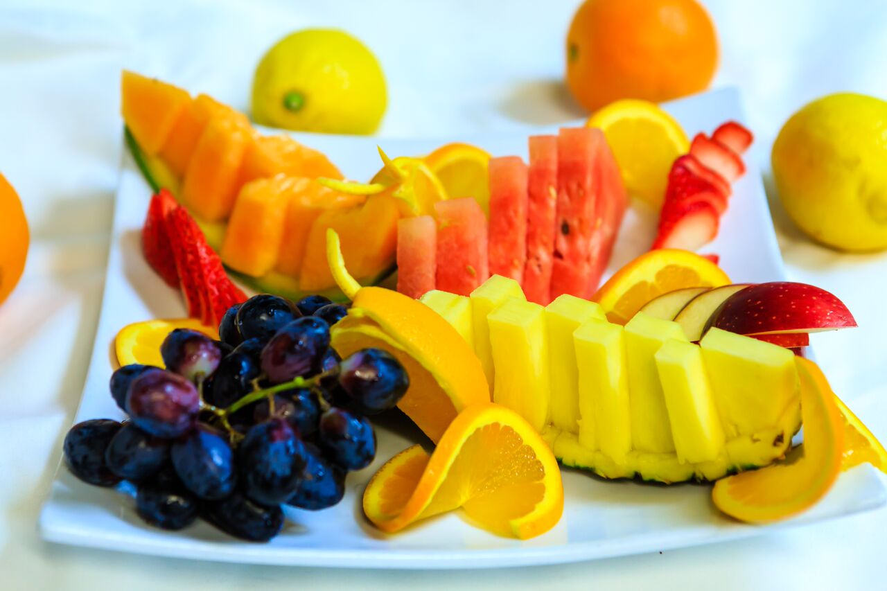 Order Assorted Fresh Fruits food online from Samarkand Restaurant store, Feasterville on bringmethat.com