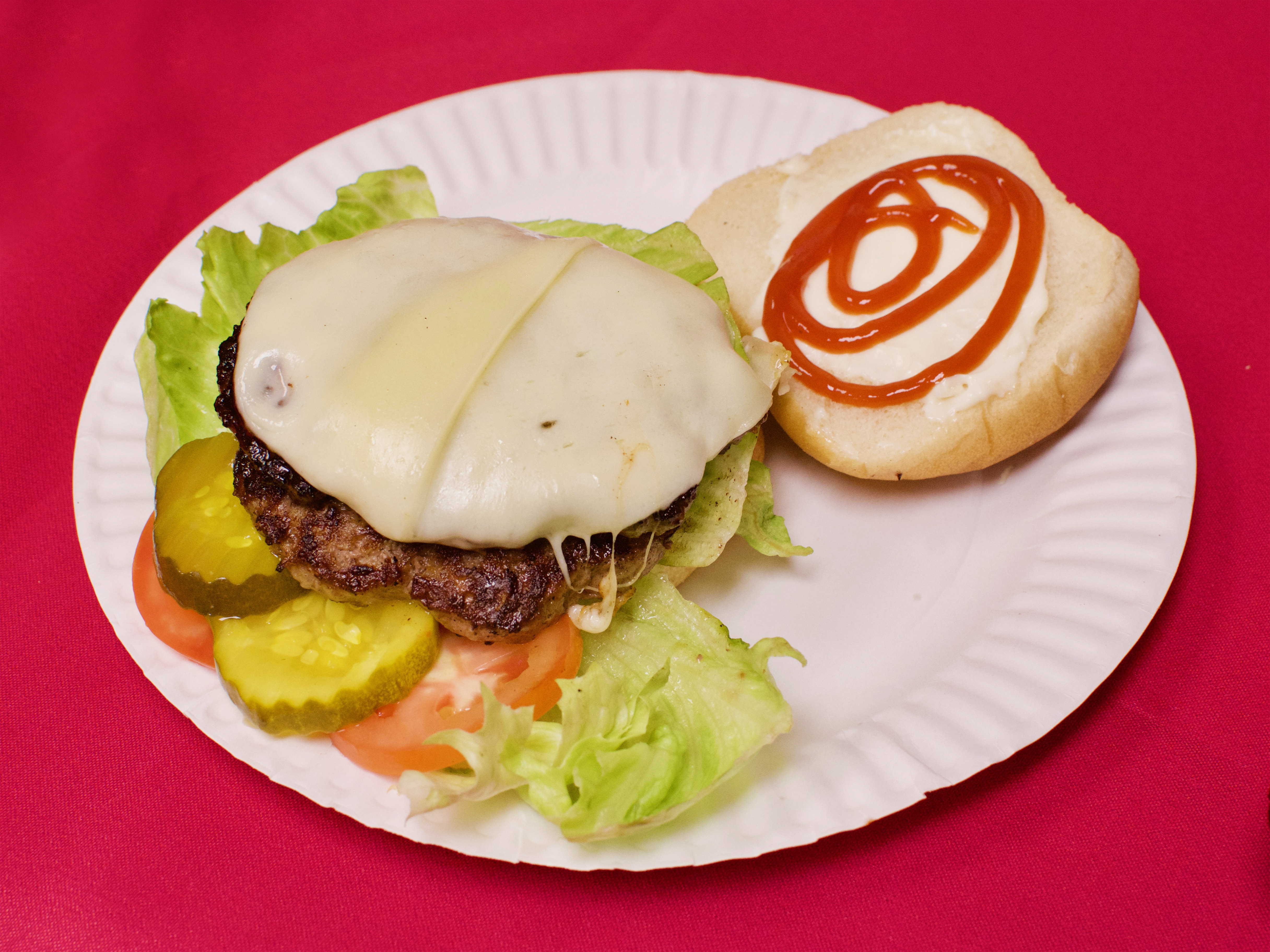 Order Cheeseburger food online from Mario's Pizza House store, Arlington on bringmethat.com