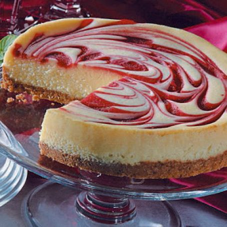 Order Strawberry Swirl Cheesecake food online from Rock wrap & roll store, Chicago on bringmethat.com