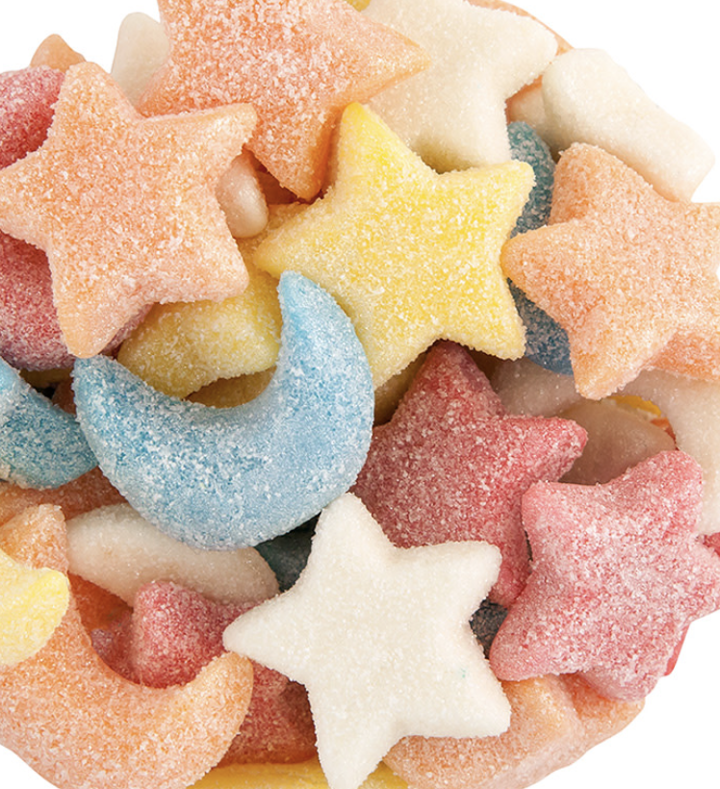 Order Sour Stars and Moons food online from The Sweet Shop Nyc store, New York on bringmethat.com