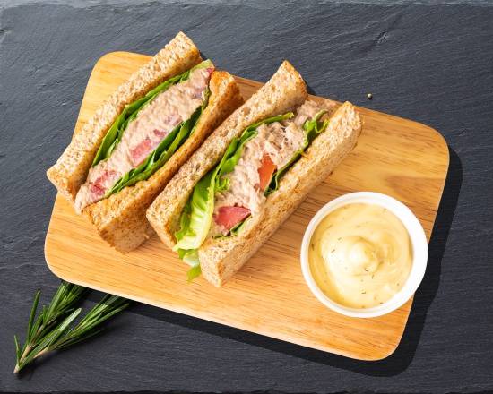 Order Tuna salad sandwich  food online from Express Pie Parlor store, Atlanta on bringmethat.com