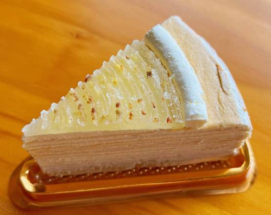 Order Osmanthus Fragans Mille Crepe Cake 桂花千层 food online from Timeless Tea store, Bellevue on bringmethat.com