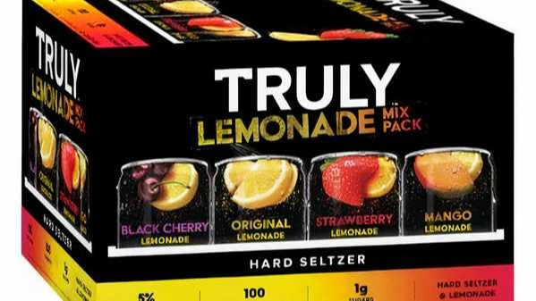 Order Truly Lemonade Hard Seltzer Variety 12 Pack 12 oz Can food online from Rebel store, San Jose on bringmethat.com
