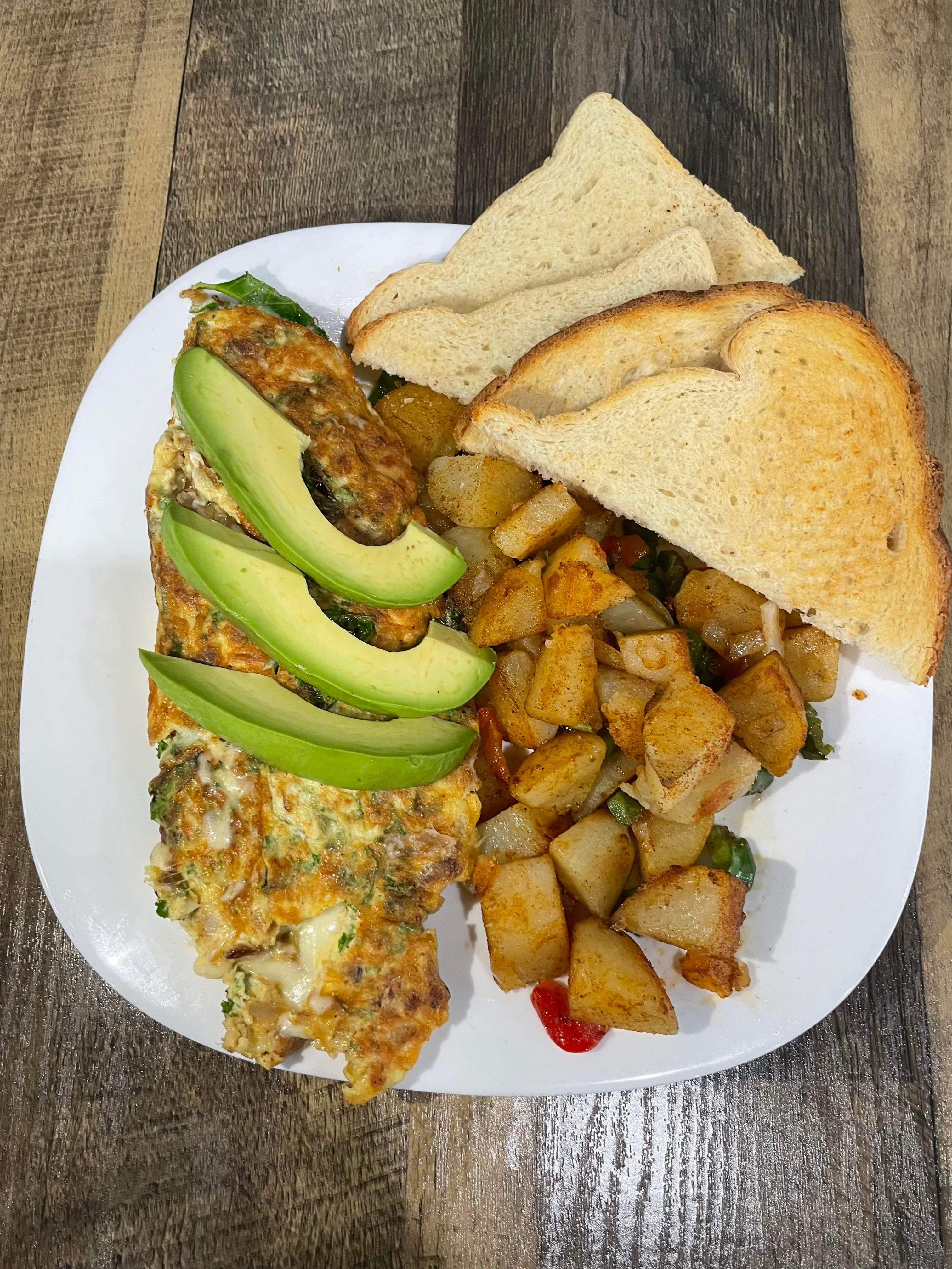 Order High Protein Omelette food online from El paso mexican grill store, Brooklyn on bringmethat.com
