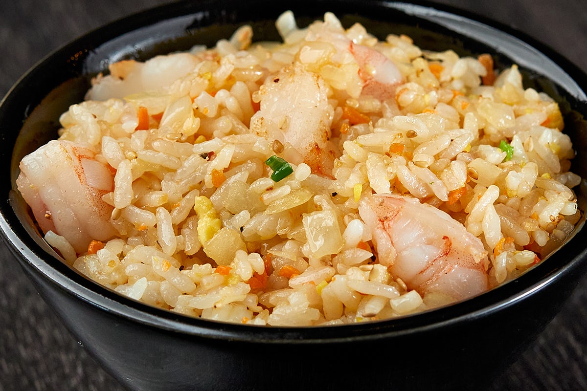 Order "RA"CKIN' SHRIMP FRIED RICE  (Serves 1) food online from RA Sushi store, Lombard on bringmethat.com