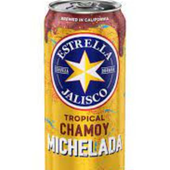 Order Estrella Jalisco Tropical Chamoy 24oz Can food online from Fast Stop Market & Liquor store, Victorville on bringmethat.com