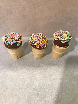 Order Marshmallow Ice Cream Cone food online from Apples Of Eden store, Greendale on bringmethat.com