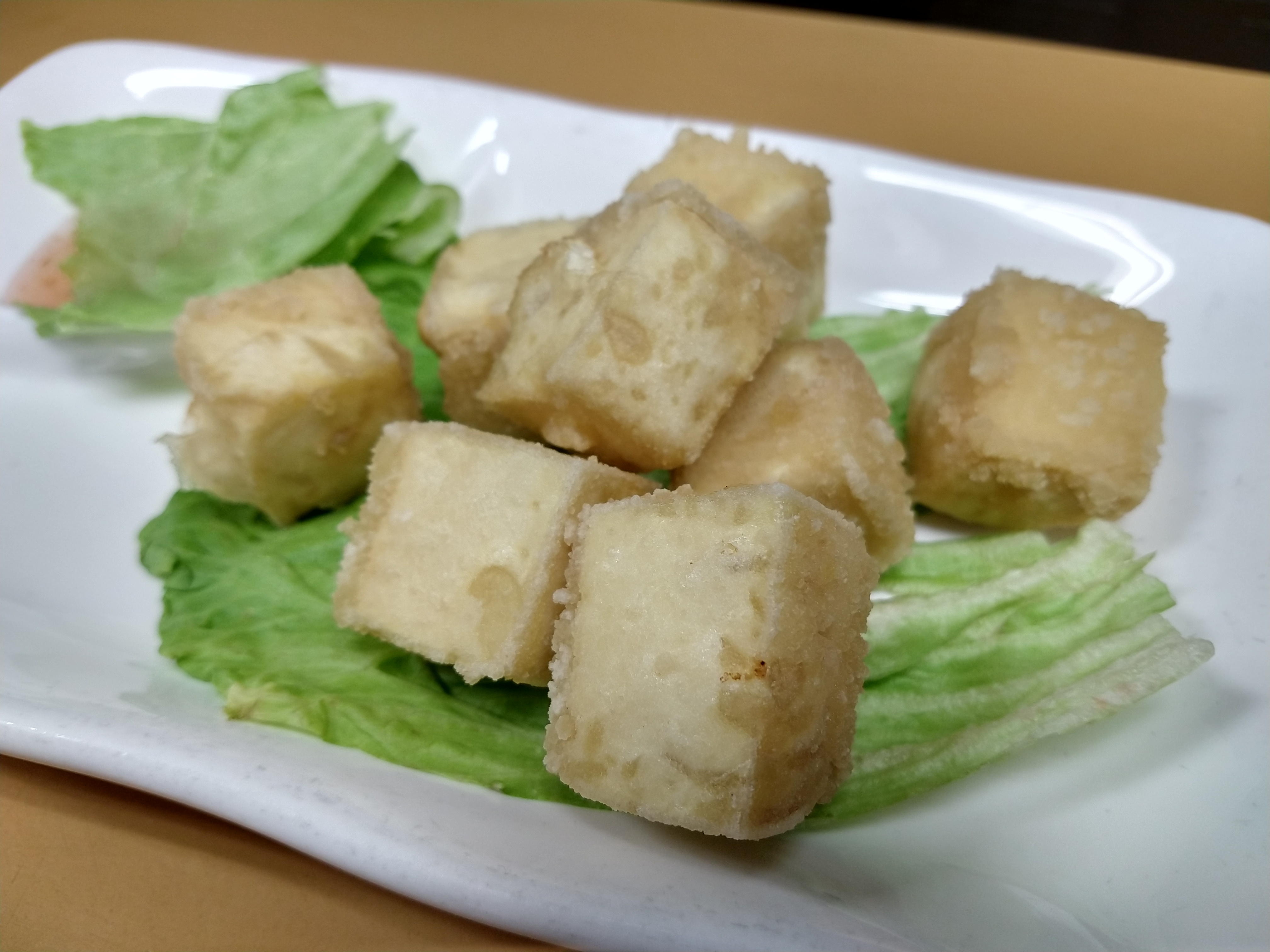 Order Crispy Tofu (8 pcs) food online from Rainbow Sushi store, Germantown on bringmethat.com