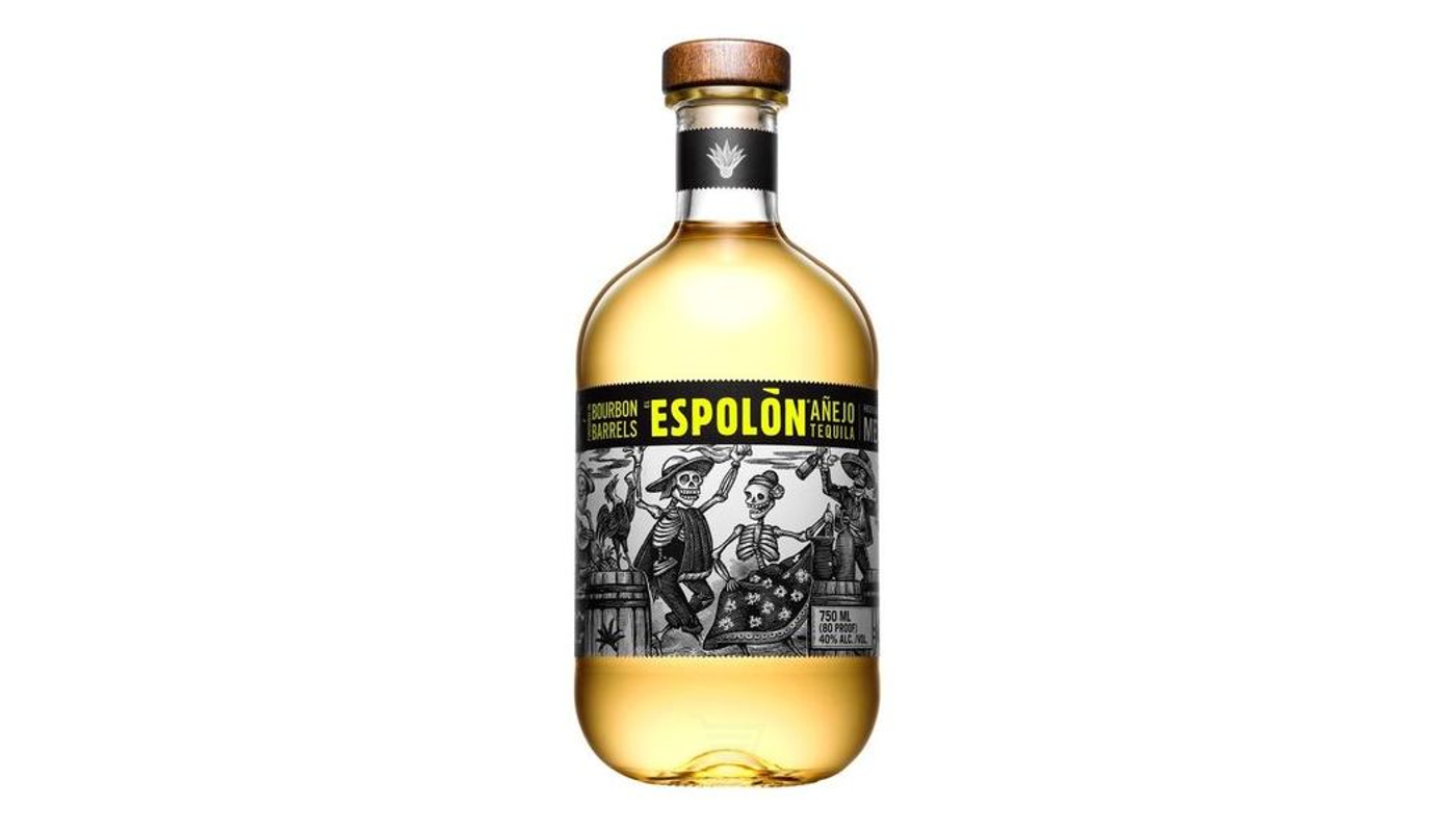 Order Espolon Anejo Tequila - Finished in Bourbon Barrels 750mL food online from Dimension Liquor store, Lake Forest on bringmethat.com
