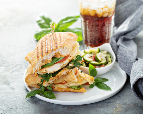 Order Grilled Chicken Panini food online from Central Panini store, San Francisco on bringmethat.com
