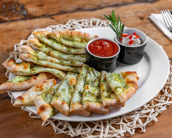 Order Fresh Baked Breadsticks food online from Nine Pies Pizzeria store, Seattle on bringmethat.com