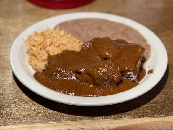 Order Chicken Mole Plate food online from Mariana's Kitchen store, Austin on bringmethat.com